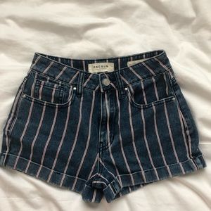 PACSUN Striped Short